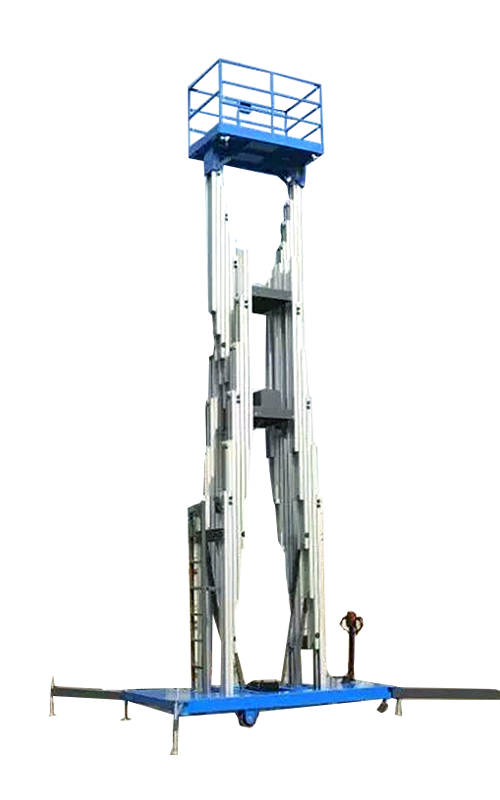 Six-mast aerial work platform