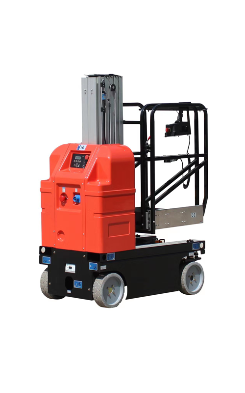 Full self-propelled mast type aerial working platform (single mast)