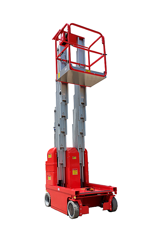 Full self-propelled mast type aerial working platform (double mast)