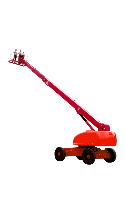 Straight arm aerial work platform