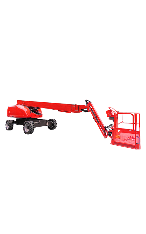 Straight arm aerial work platform