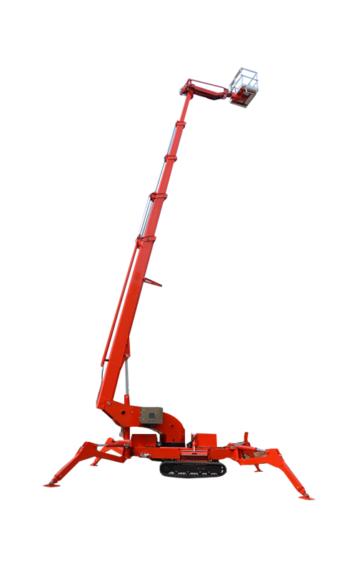Crawler spider elevator