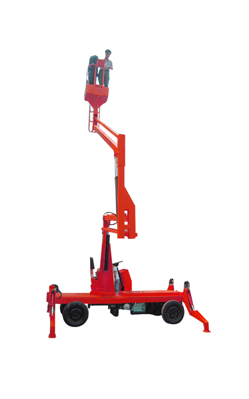 Self-propelled Curved-arm Lifting Platform