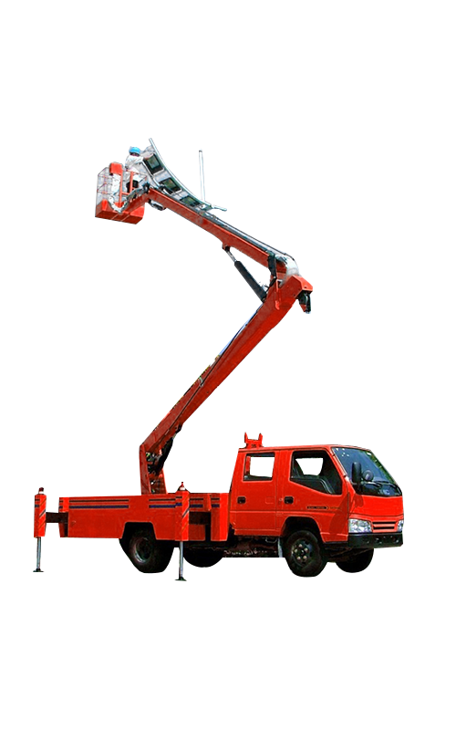 Aerial work truck