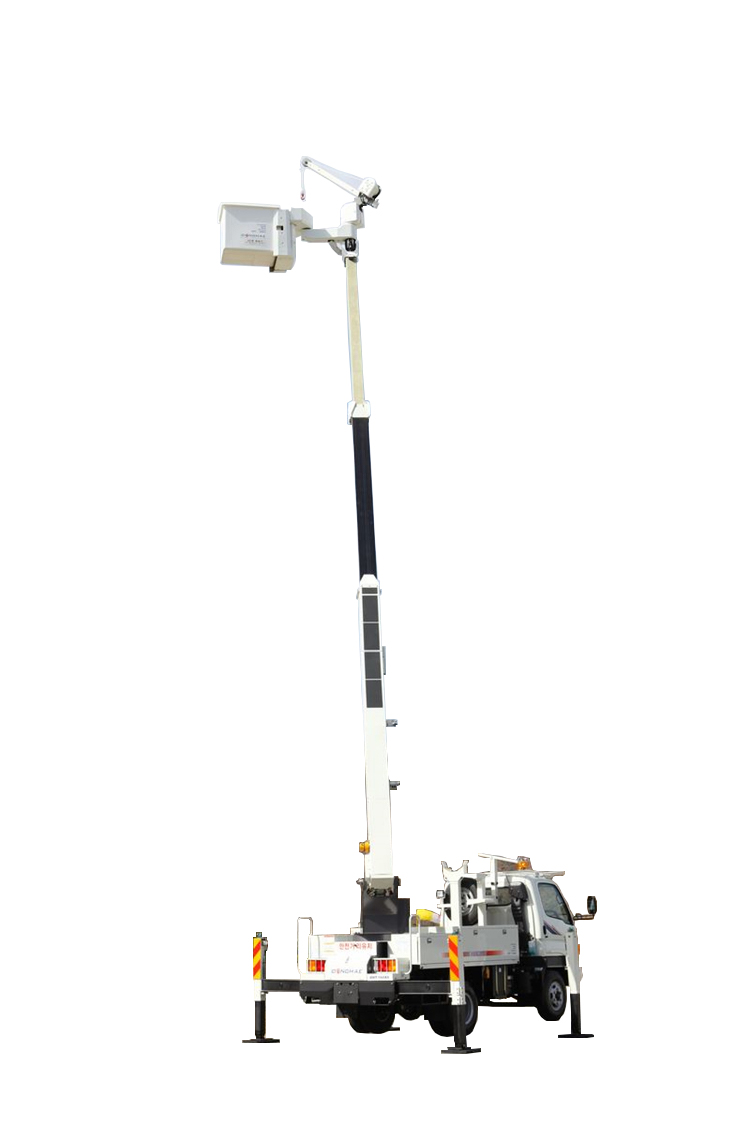 Aerial work truck