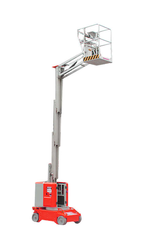 Self-propelled mast type Crankshaft aerial work platform